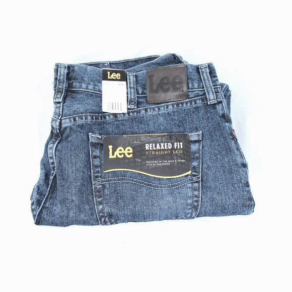 Men's Lee Jeans Relaxed Fit Straight Leg 36 X 39 NWT - Picture 1 of 2